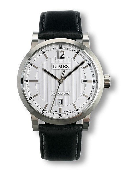 Limes Chyros 3-ZeigerDatum  Silber