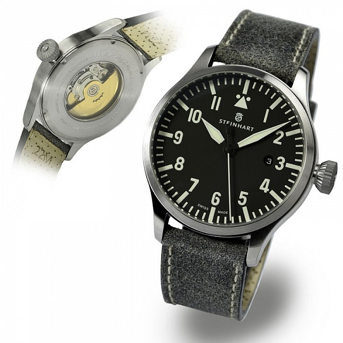 Steinhart Nav B-Uhr 44 date