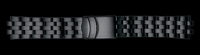 Traser náramek PVD ocelový pro modely Officer Chronograph