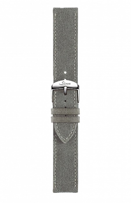 Sinn Grey canvas Alcantara strap 20 mm