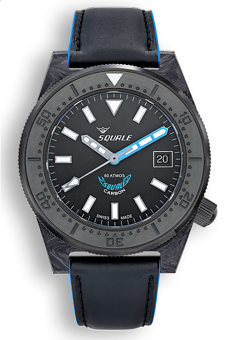 Squale T-183 Forged Carbon Blue