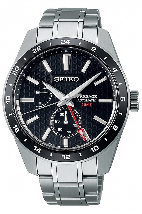 Seiko Presage SPB221J1 - Sharp Edged Series GMT