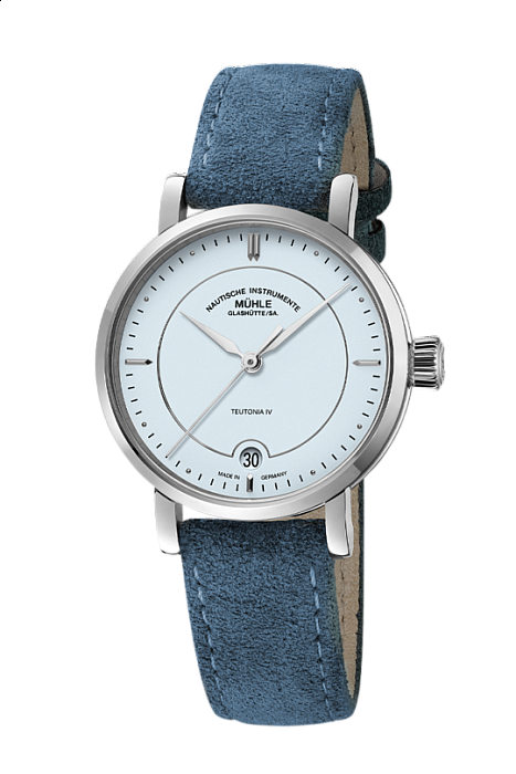 Mühle-Glashütte Teutonia IV Lady Pastellblau