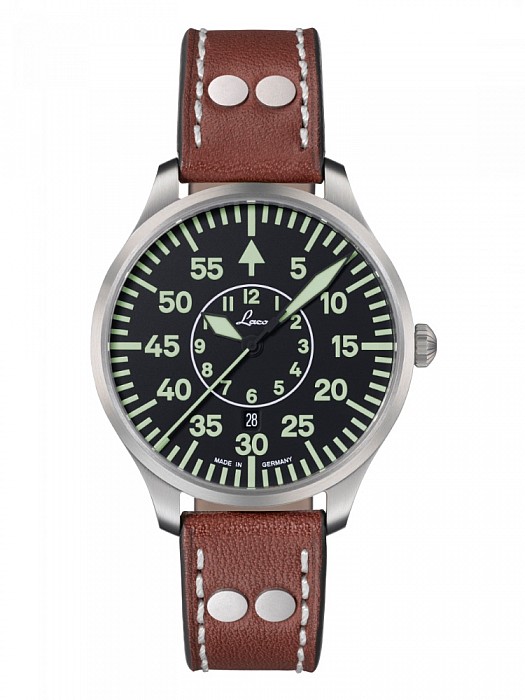 Laco Flieger Zürich 2 D - 40 mm quartz s datem