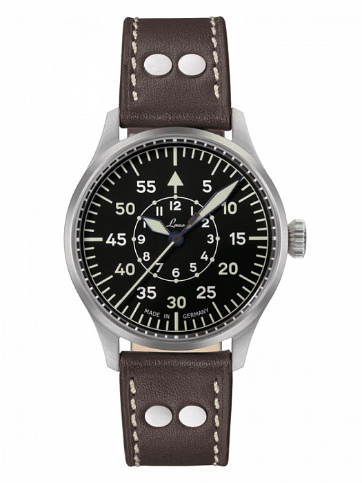 Laco Flieger Karlsruhe Pro 40 Handaufzug - 40 mm Ruční nátah