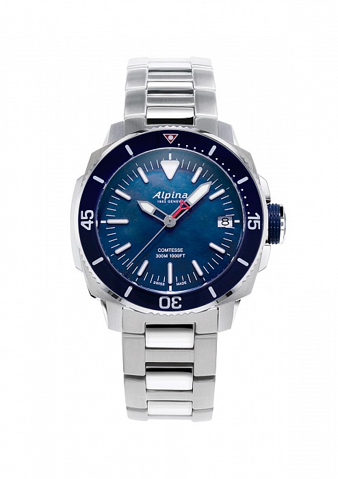 Alpina Seastrong Diver Comtesse Navy AL-240MPN2VC6B