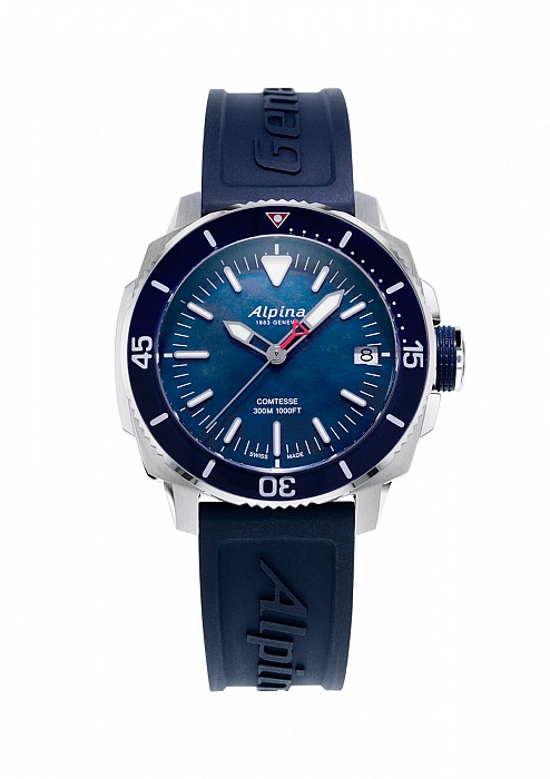 Alpina Seastrong Diver Comtesse Navy AL-240MPN2VC6