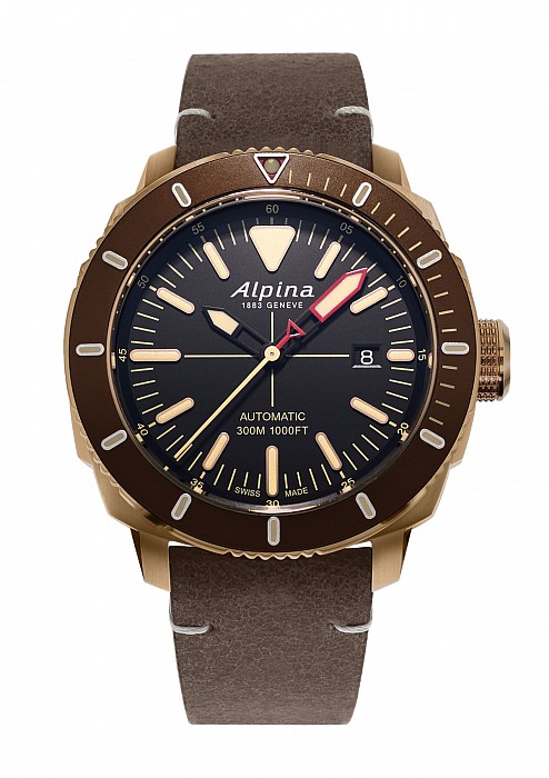 Alpina Seastrong Diver 300 Brown AL-525LBBR4V4