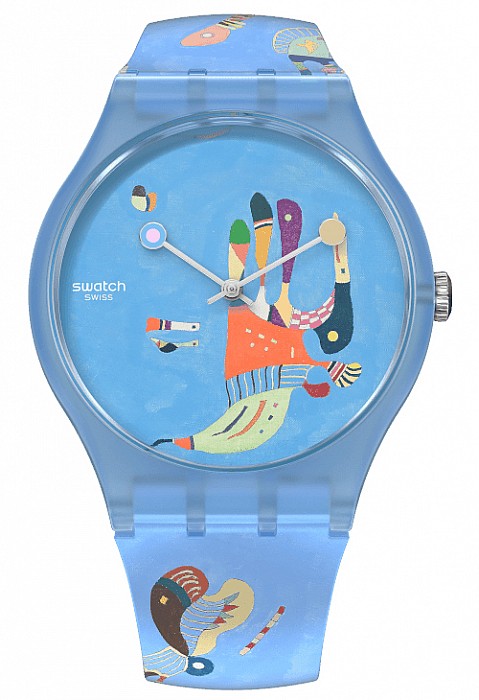 Swatch SUOZ342 - BLUE SKY - VASSILY KANDINSKY