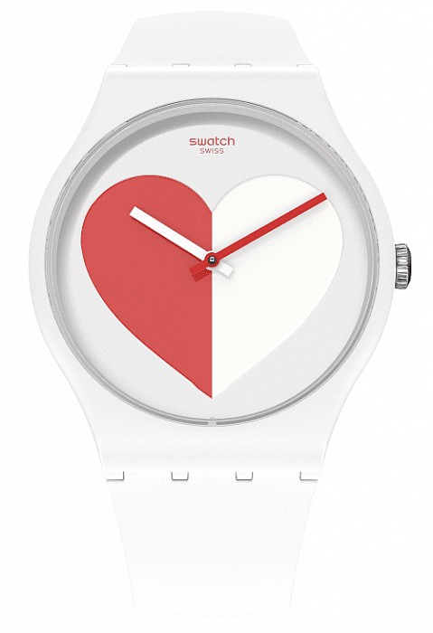 Swatch SO29Z113 - HALF &lt;3 RED