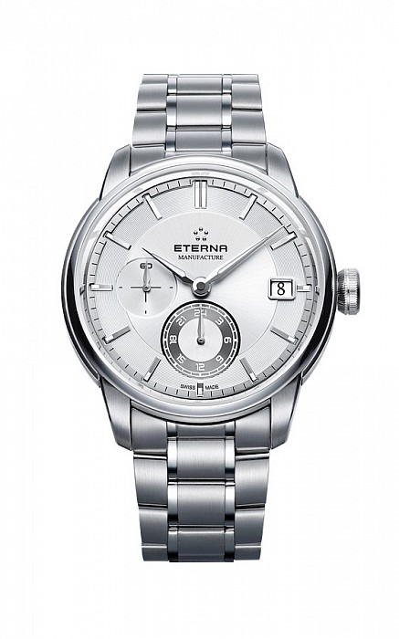 Eterna Adventic GMT white steel