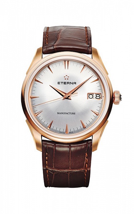 Eterna 1948 Legacy Big Date Silver rose gold