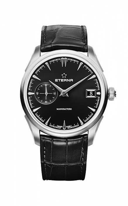 Eterna 1948 Legacy Small Second black alligator