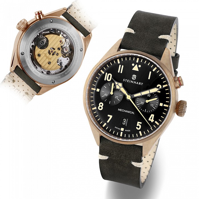 Steinhart NAV.B - Monopusher bronze 42 BLACK - Limitovaná edice 75 kusů