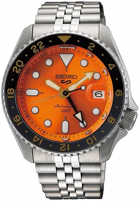 Seiko 5 Sports SKX GMT SSK005K1 - MIKAN ORANGE