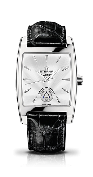 Eterna Madison Three-Hands Spherodrive silver
