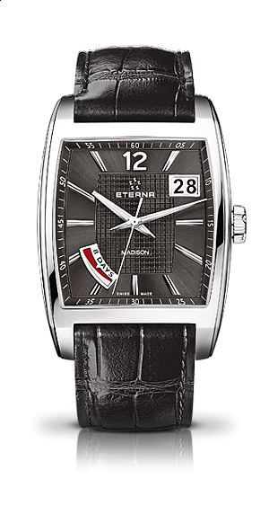 Eterna Madison Eight-Days with Spherodrive grey