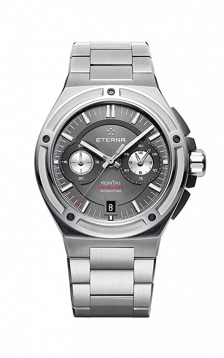 Eterna Royal Kontiki Chronograph Flyback anthrazite steel