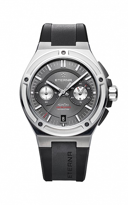 Eterna Royal Kontiki Chronographe anthrazite rubber