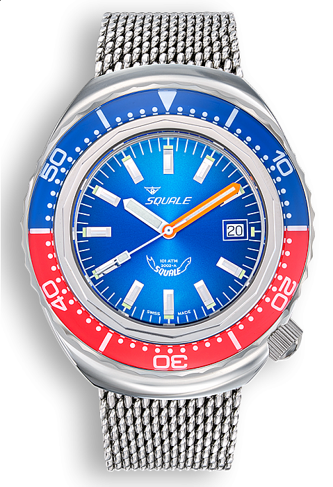 Squale 2002 Blue-Red