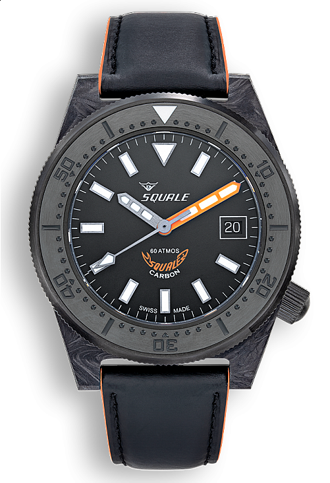 Squale T-183 Forged Carbon Orange