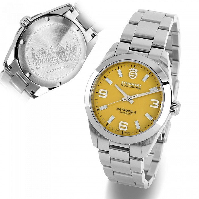 Steinhart Ocean 39 Metropole Yellow