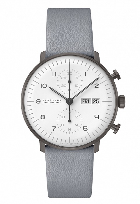 Junghans Max Bill Chronoscope 27/4008.03 - anglické datum