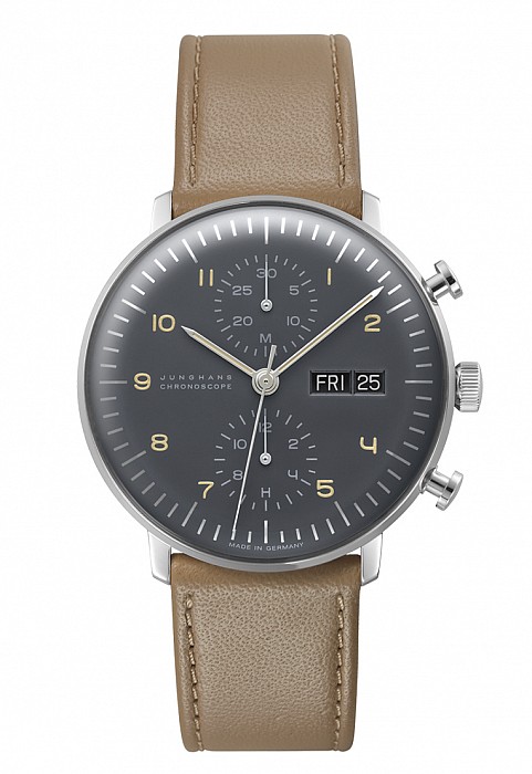 Junghans Max Bill Chronoscope 27/4501.03 - anglické datum