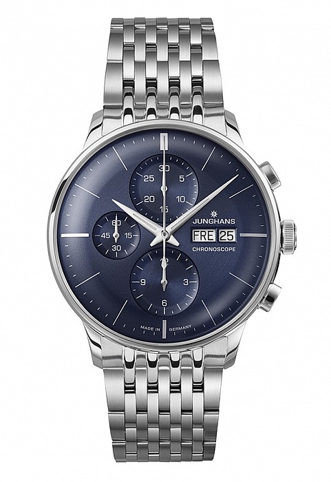 Junghans Meister Chronoscope 27/4528.47 - anglické datum