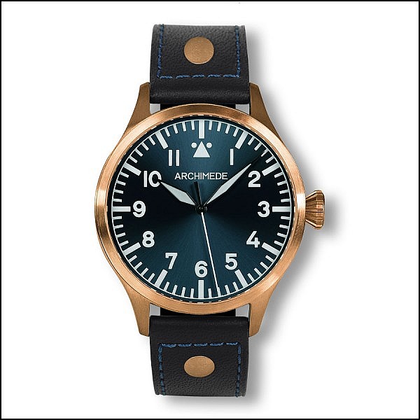 Archimede Pilot 42 Blau Bronze