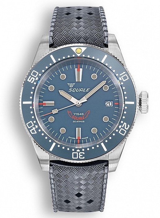 Squale 1545 Grey Rubber