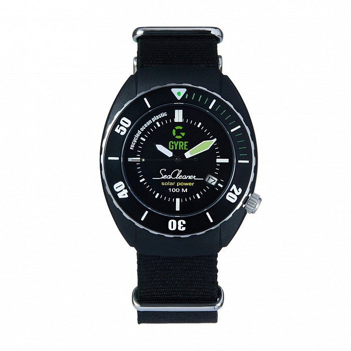 Gyre SeaCleaner Green Ocean - black NATO