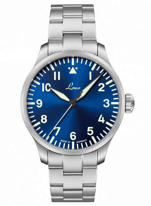 Laco Flieger Augsburg 42 Blaue Stunde MB - 42 mm automat