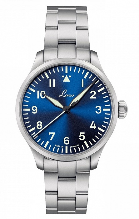 Laco Flieger Augsburg 39 Blaue Stunde MB - 39 mm automat