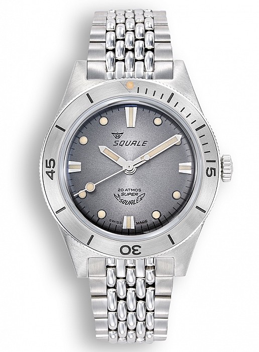 Squale Super Squale Sunray Grey Bracelet