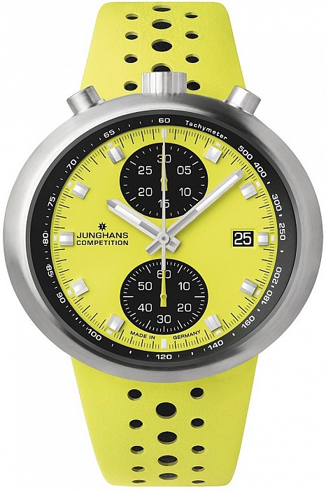 Junghans 1972 Competition Limited Edition FIS Lemon 27/4305.00 - Planica 2023 limitovaná edice 150 kusů