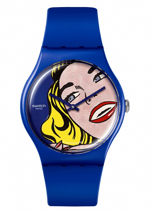 Swatch SUOZ352 - GIRL - ROY LICHTENSTEIN, THE WATCH