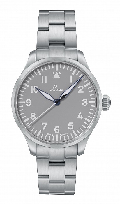Laco Flieger Augsburg Grey 39 MB - 39 mm automat