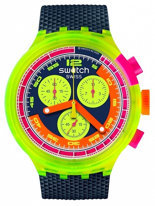Swatch BIG BOLD SB06J100 - SWATCH NEON TO THE MAX
