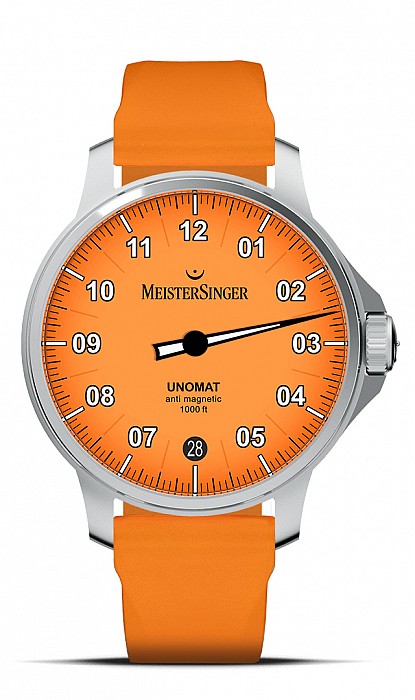 MeisterSinger Unomat Orange ED-UN915 - limitovaná edice 50 kusů