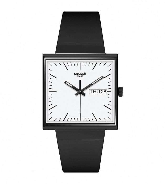 Swatch SO34B700 - WHAT IF…BLACK?