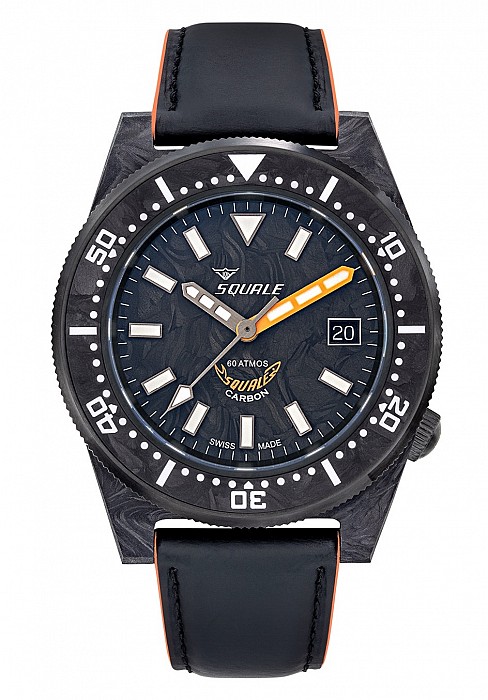 Squale T-183 Forged Carbon Orange