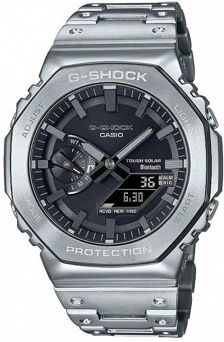 Casio G-Shock Full Metal CasiOak GM-B2100D-1AER - Solární, Bluetooth