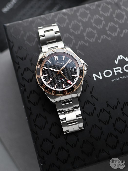 NORQAIN Adventure Neverest GMT Limited Edition NN1100SGC1CG/BG113/15BR.18SD KOMISE 420240025 - komisní prodej