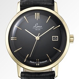 Laco Vintage 38 mm Goldstadt Jubilaümsuhr 862079 - Limitovaná edice 250 kusů
