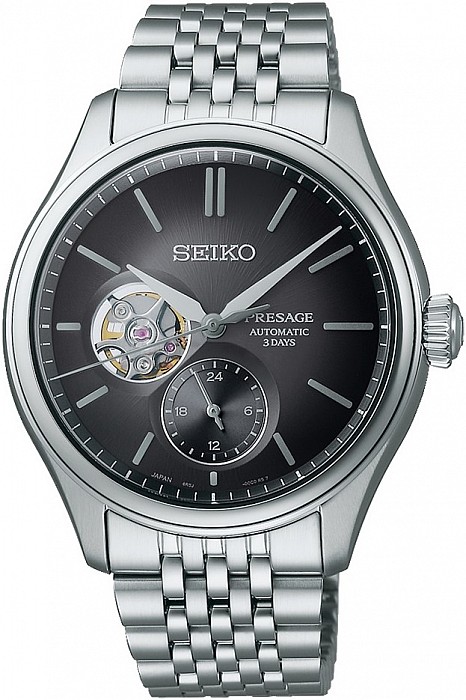 Seiko Presage Classic Open Heart SPB471J1 - Sumi-iro