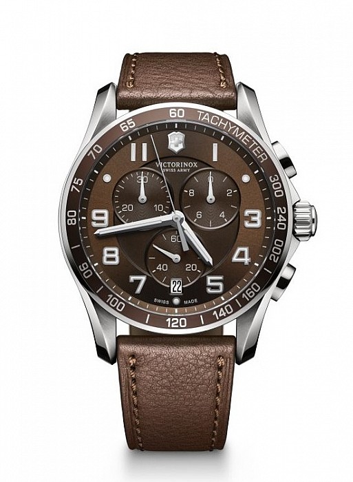 Victorinox Chrono Classic XLS brown leather