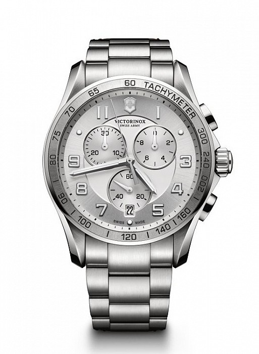 Victorinox Chrono Classic XLS silver steel