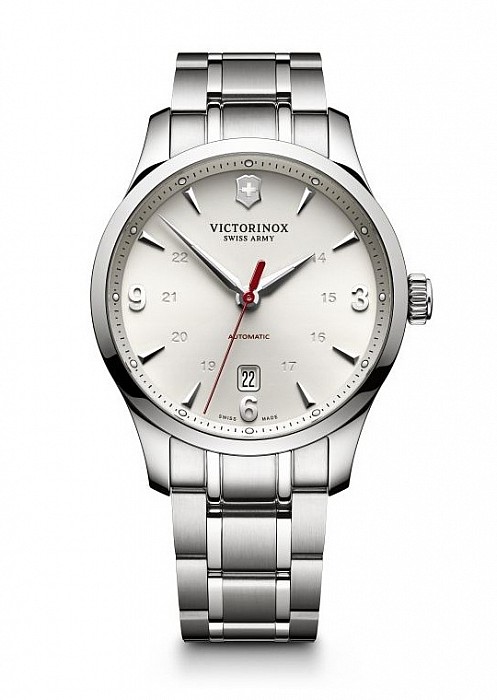 Victorinox Alliance Mechanical matt silver steel