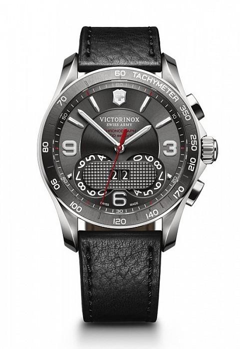 Victorinox Chrono Classic 1/100 grey leather